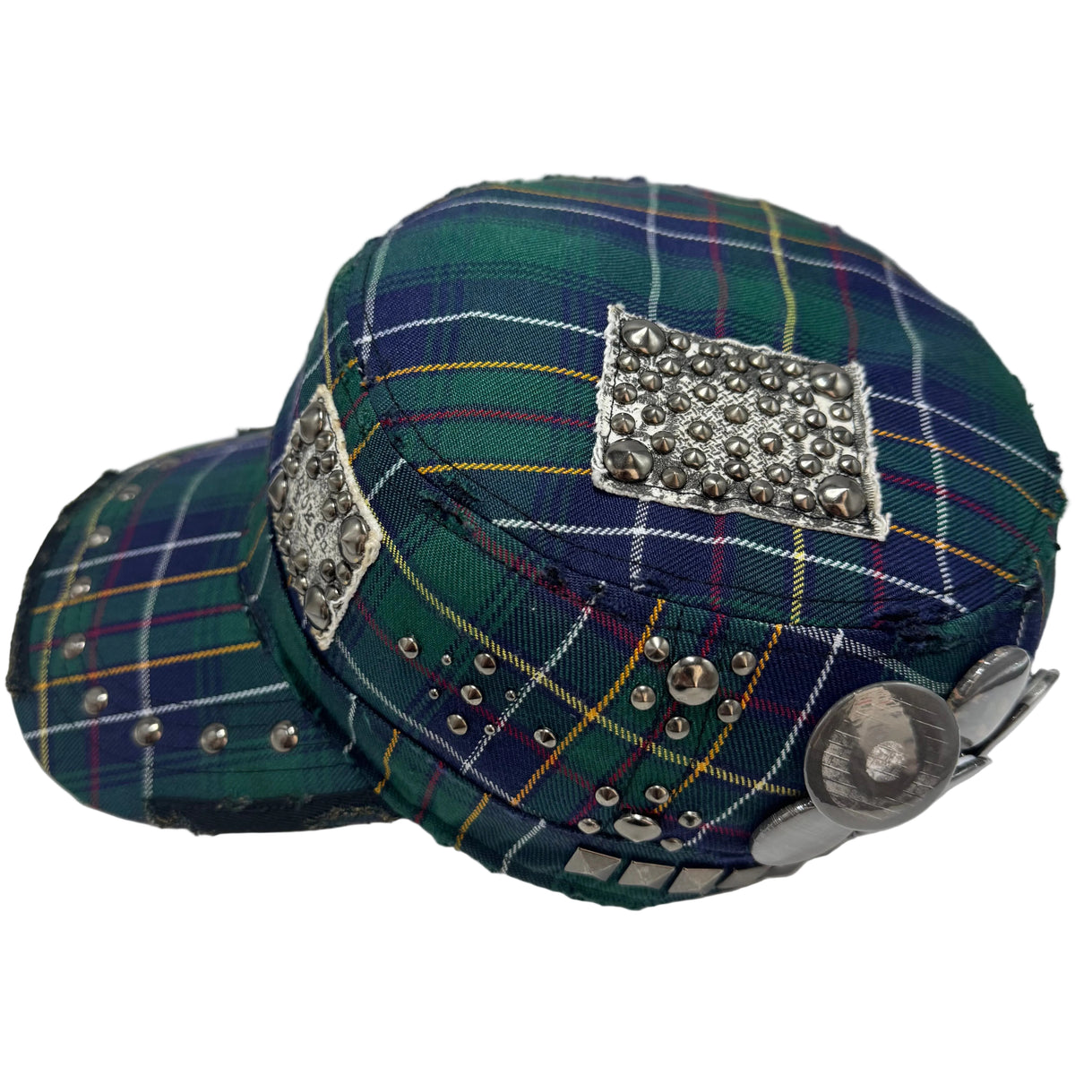 'keighly plaid' military cap