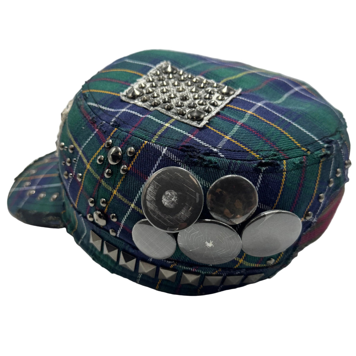 'keighly plaid' military cap