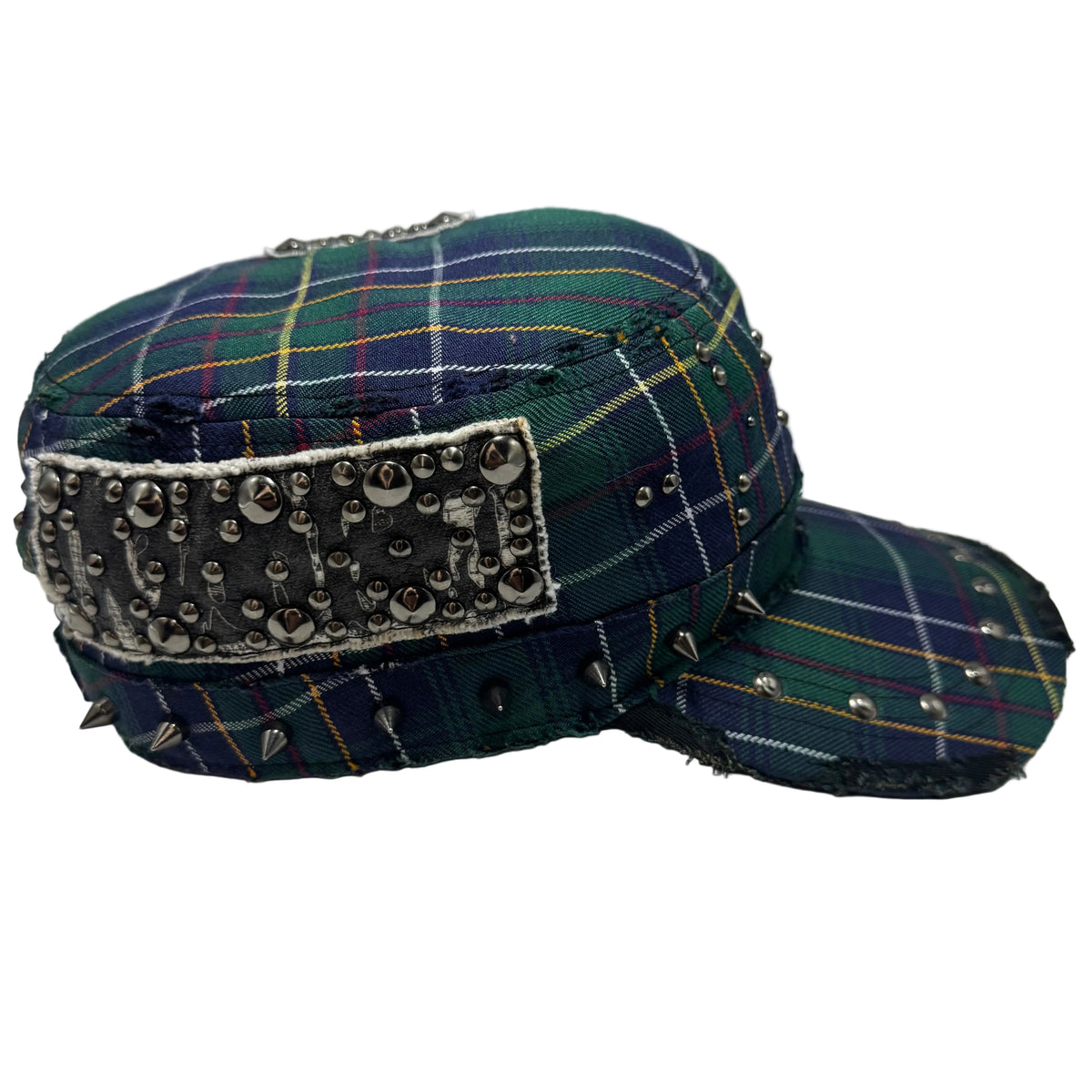 'keighly plaid' military cap