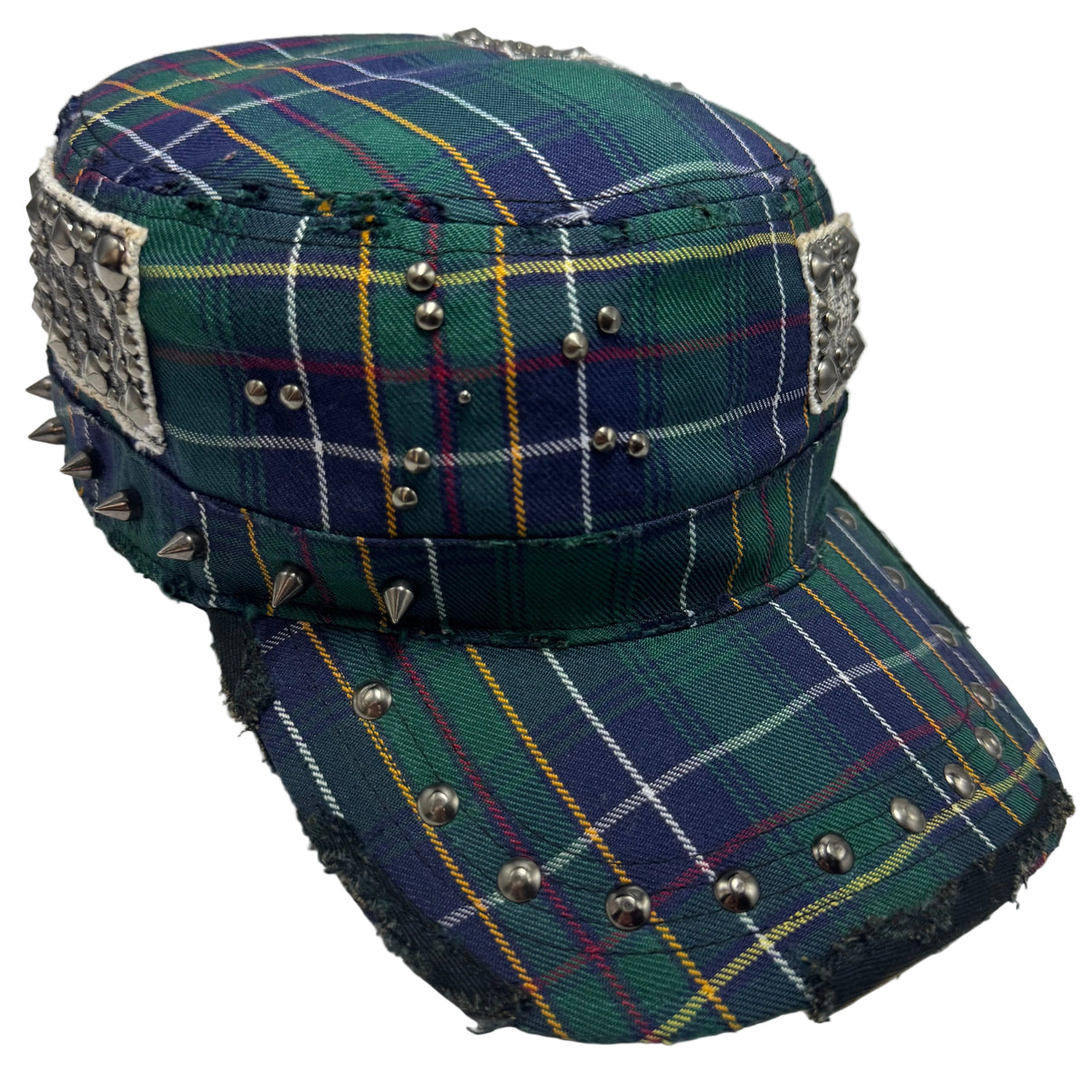 'keighly plaid' military cap