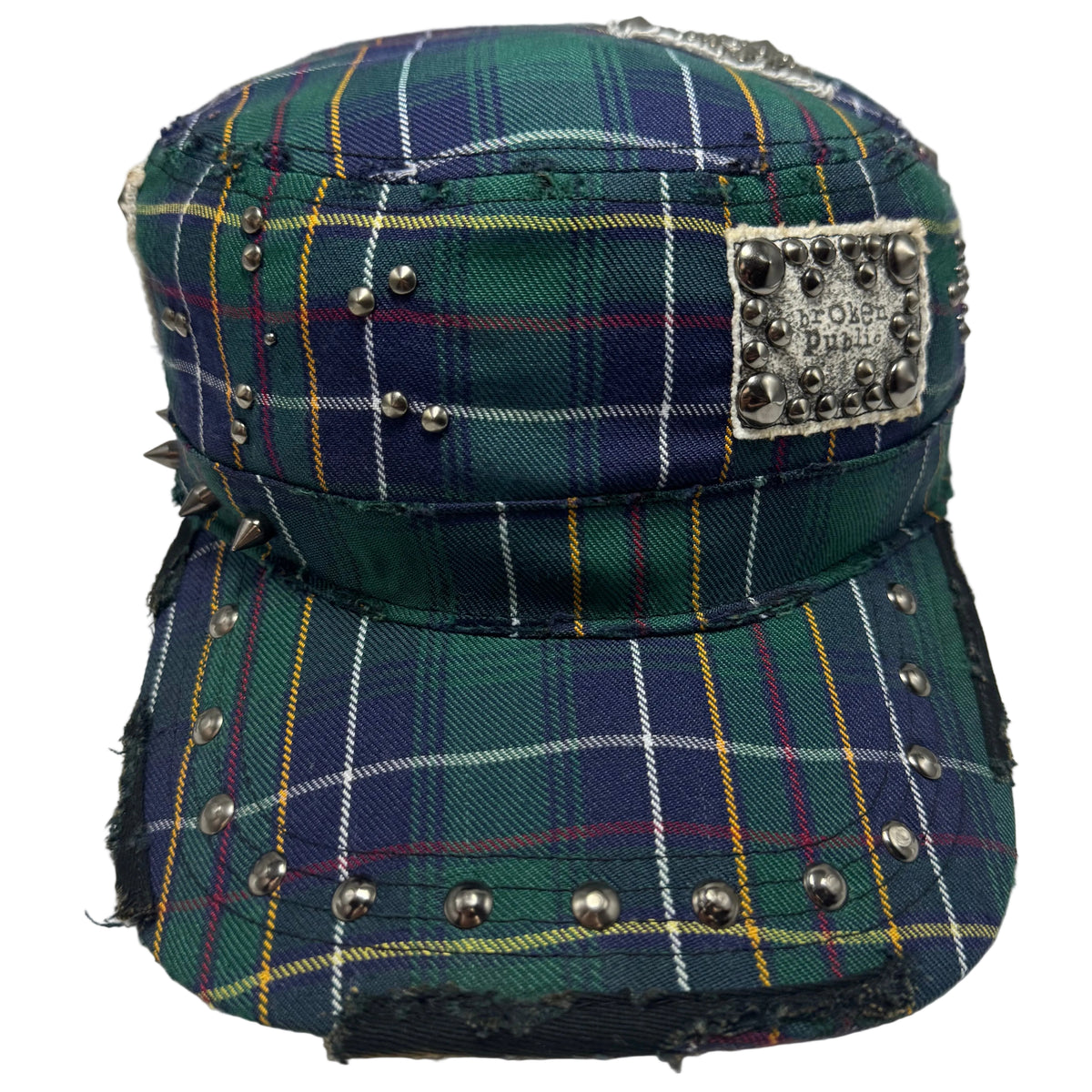 'keighly plaid' military cap