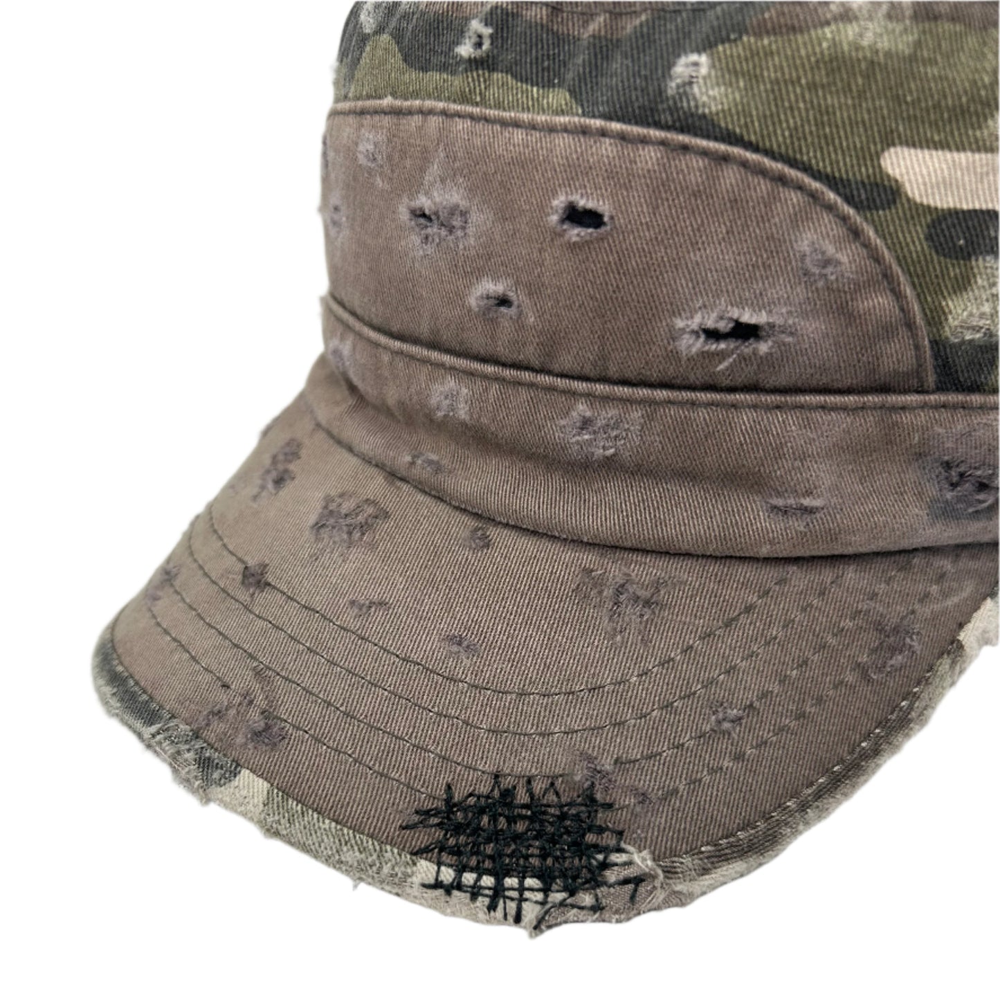 Custom Military Cap–Forest