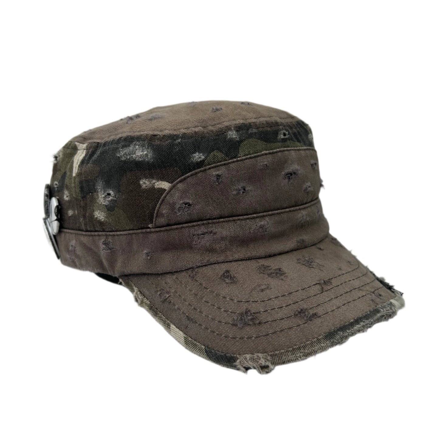 Custom Military Cap–Forest