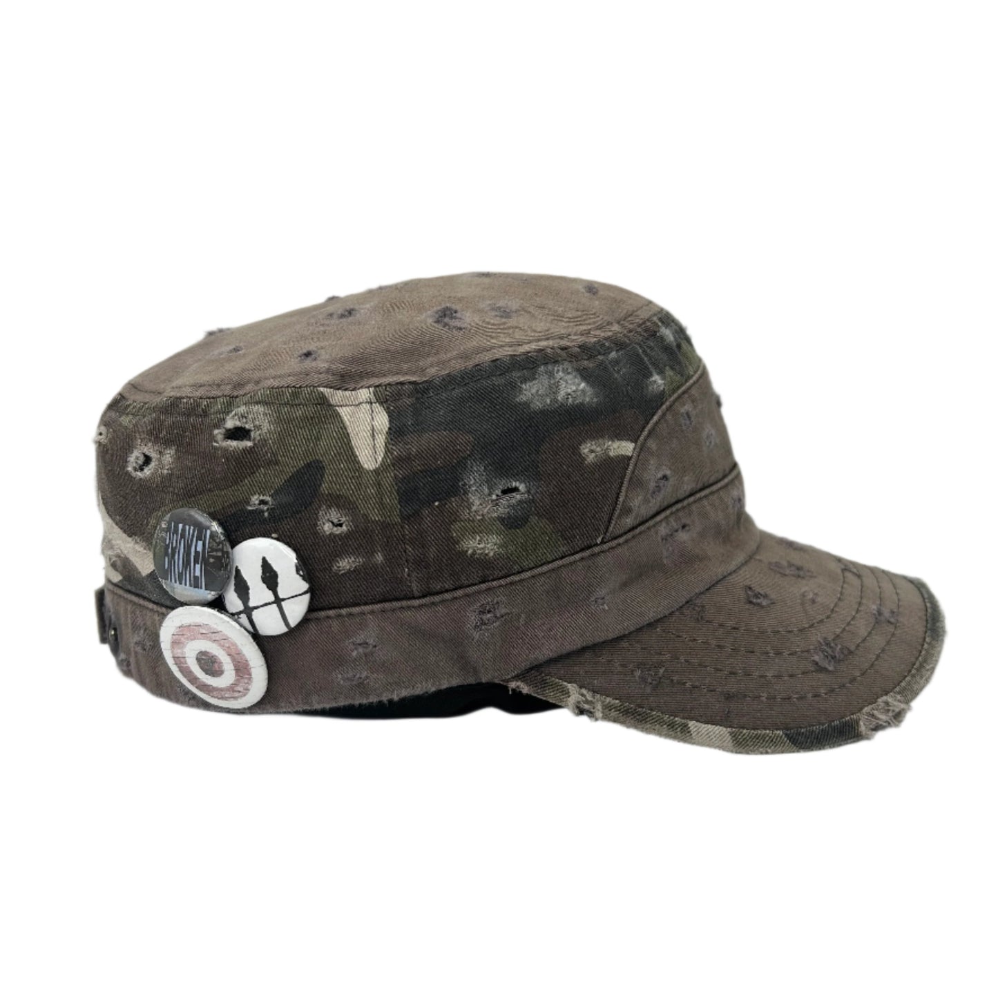 Custom Military Cap–Forest