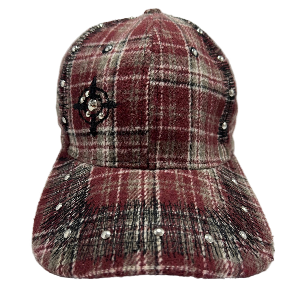 'broken tartan' baseball cap