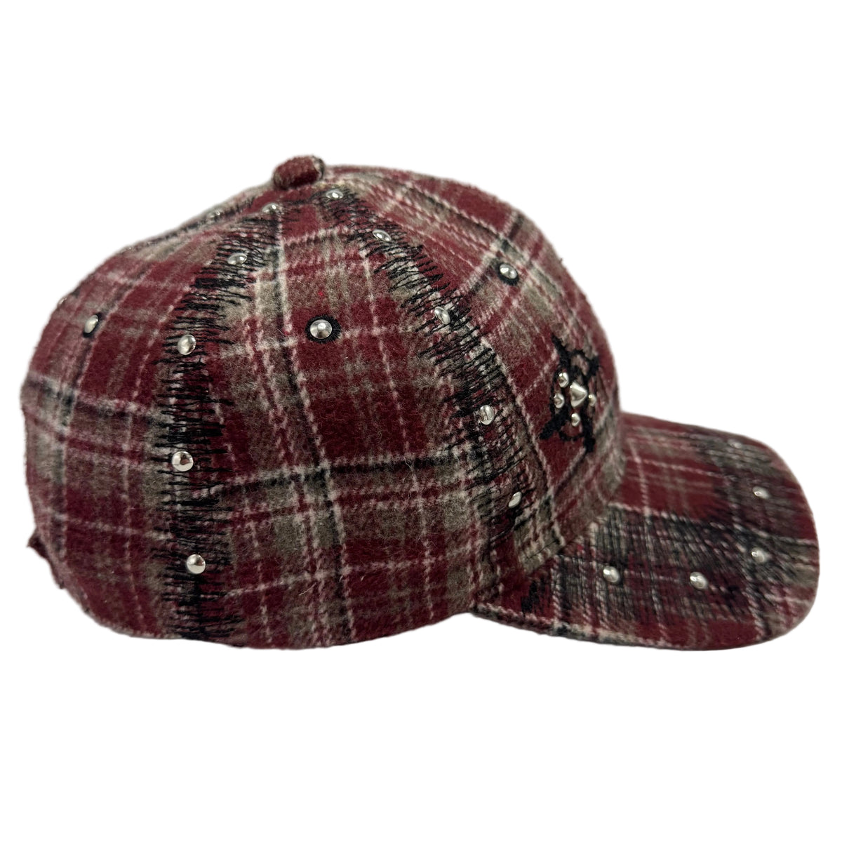 'broken tartan' baseball cap
