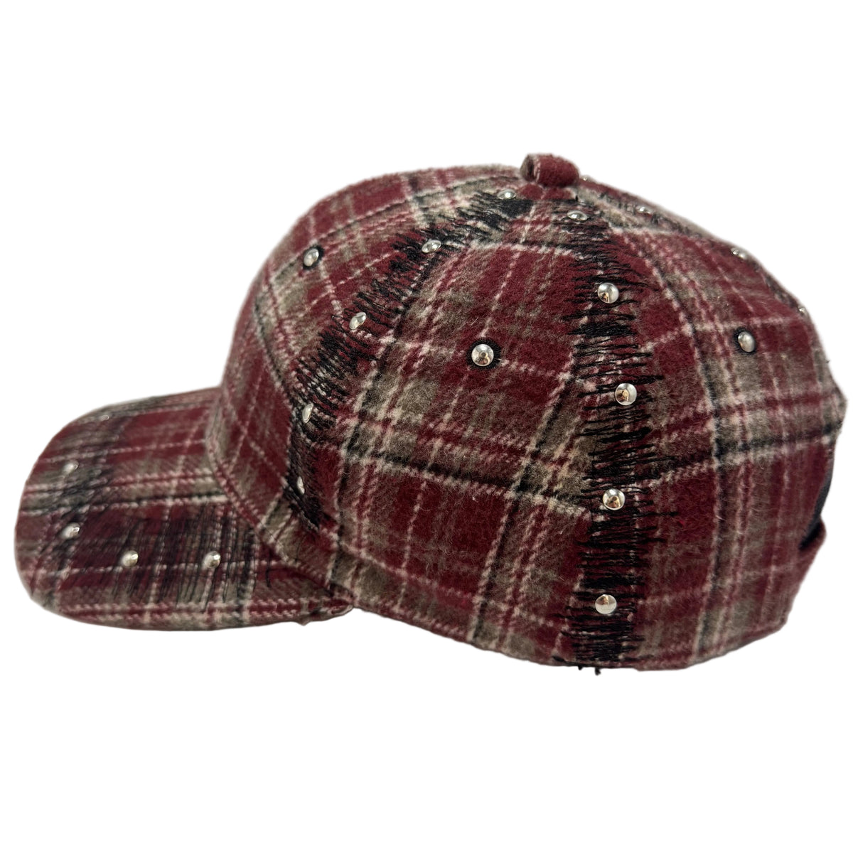 'broken tartan' baseball cap