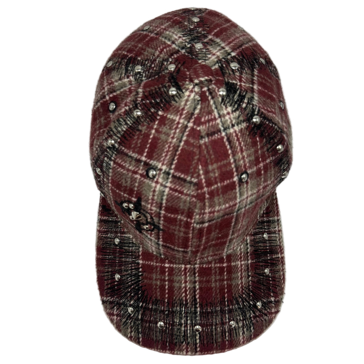 'broken tartan' baseball cap
