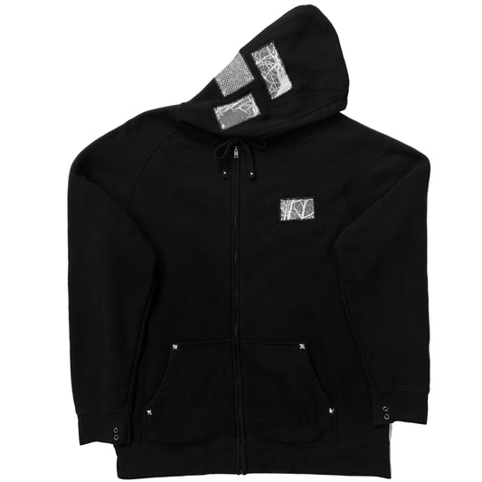 1 of 1 Zip-Up Hooded Sweatshirt–Woodland