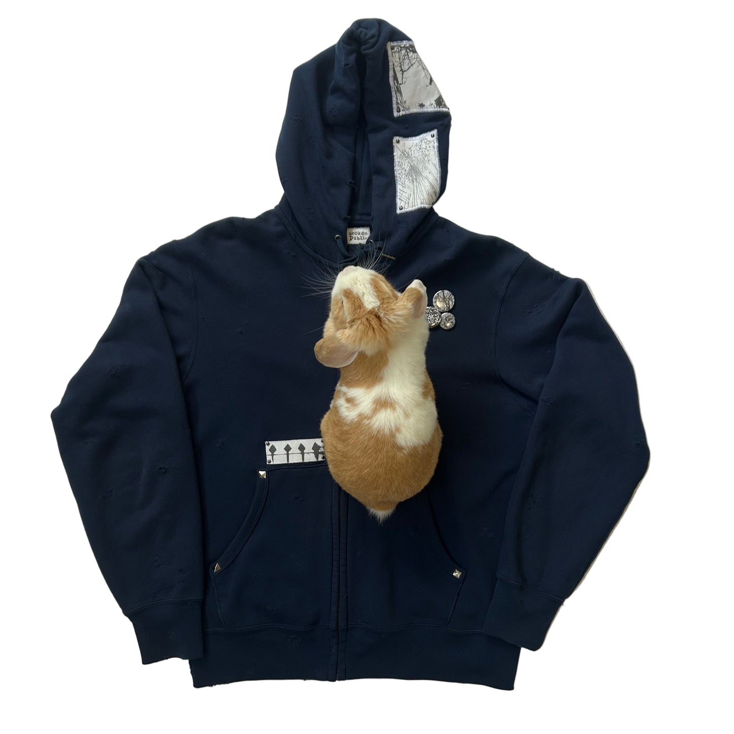 1 of 1 Zip-Up Hooded Sweatshirt–Polar