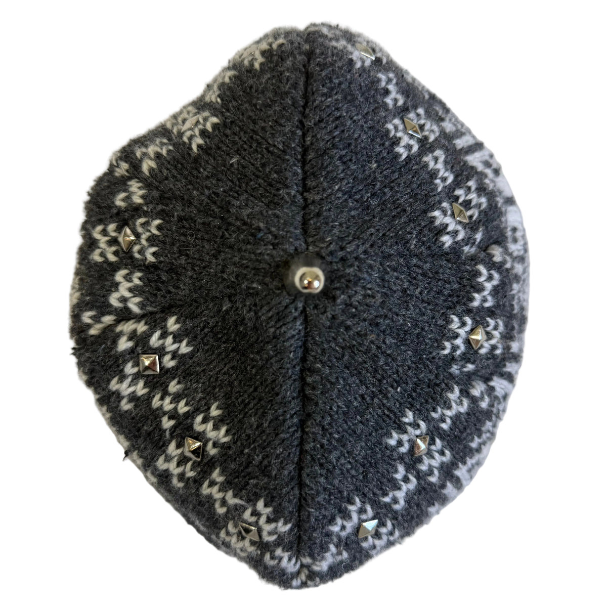 ‘peruvian’ riveted beanie