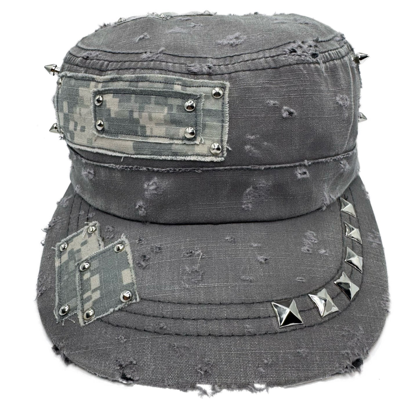 grey digi camo military cap