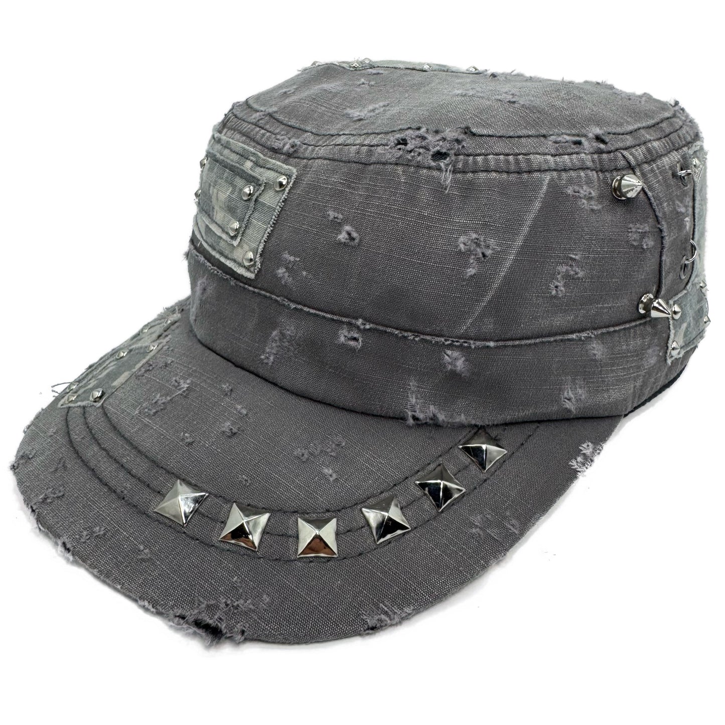 grey digi camo military cap