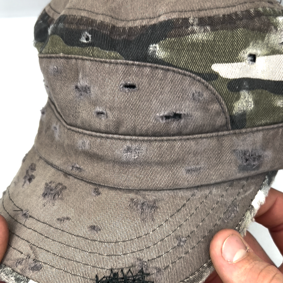 Custom Military Cap–Forest